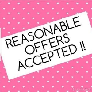 All Reasonable Offers considered